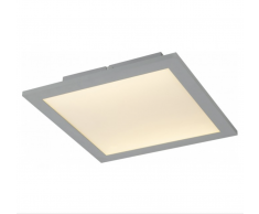 Globo LED Deckenleuchte silber metallic 41630D1