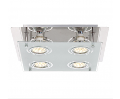 Globo LED Deckenleuchte chrom 48970-4