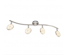 Globo LED Deckenleuchte chrom 56123-4
