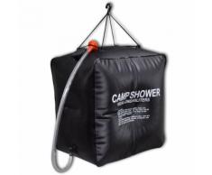 vidaXL Campingdusche Gartendusche Solardusche Dusche 40L