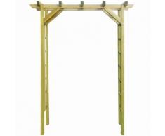 vidaXL Gartenlaube Rosenbogen aus imprägniertem Holz 150 x 50 200 cm