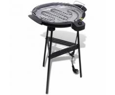 vidaXL Grill BBQ Standgrill Barbecue Tischgrill Gartengrill Elektrogrill