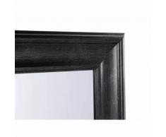 Beliani Wandspiegel schwarz 61 x 91 cm LUNEL