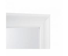 Beliani Wandspiegel weiss 61 x 91 cm LUNEL
