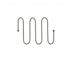 blomus CURL M Garderobenleiste - steel gray - 26 x 37 x 7 cm