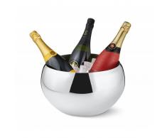Philippi Nizza Champagnerkühler - silberfarben - Ø 30 cm