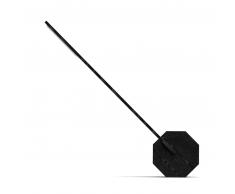 Gingko Octagon One Schreibtischlampe - Black - Länge 38 cm - Korpus: 8,5 x 8,5 cm