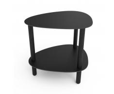 Lind DNA Curve Lounge Bull Tisch - black - 40x37x44 cm
