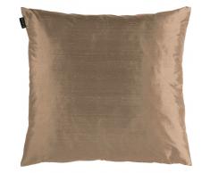 Linum SILK Kissenhülle - smoke brow B18 - 50x50 cm