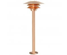 Design for the People Venø Wegeleuchte Outdoor - kupfer - ø 35 cm - Höhe 93 cm