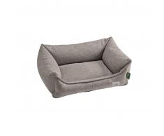 HUNTER Prag Hundesofa - grau - Außen: 70x50 cm, Innen: 55x40 cm