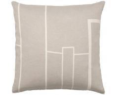 Kristina Dam Studio Architecture Kissenhülle - beige-off white - 60x60 cm