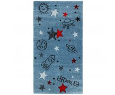 Esprit Yoda Kinderteppich - blau - 80x150 cm