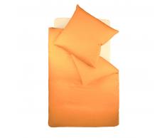 fleuresse Colours Bettwäsche-Garnitur - gold - 155x220 / 80x80 cm