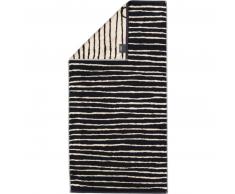 Cawö Loft Lines Duschtuch - schwarz - 70x140 cm