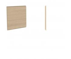 Gejst Sceene Bücherregal Seitenwand - light oak - 33x1,6x37 cm