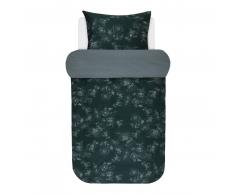 Marc O'Polo Varr Bettwäsche-Set aus Satin - Pine Green - 155x220 / 80x80 cm