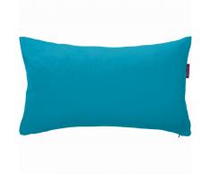 farbenfreunde Interieur Kissenhülle aus Nicky-Stoff - sommerpetrol - 30x50 cm