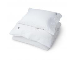 LEXINGTON Authentic Pin Point Oxford Bettwäsche-Bezug uni - white - 135x200 cm