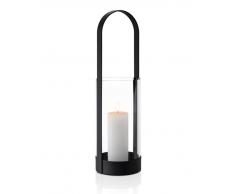 blomus NERO Laterne - schwarz - Ø 15,5 cm - H 53 cm