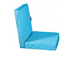 Outbag Lowrise Gartenstuhl-Auflage Plus - aqua - Sitzfläche 45x45 cm - Rückenlehne H 50 x B 50 cm
