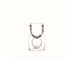 Holmegaard Design With Light Laterne - transparent - Höhe 16 cm