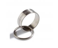 Lexington Metal Rolling Serviettenring - silver - Ø 4 cm - Höhe 1,5 cm