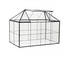 HK living mini glass greenhouse Mini-Gewächshaus