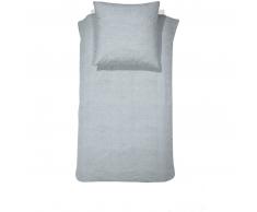 Cinderella Lyn Bettwäsche-Set aus Renforcé-Baumwolle - light grey - 135x200 / 80x80 cm