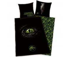 Jurassic World Bettwäsche-Set - schwarz - 135x200 / 80x80 cm