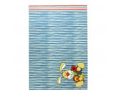 Sigikid Semmel Bunny Kinder-Teppich - blau - 200x290 cm