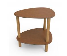 Lind DNA Curve Lounge Bull Tisch - dark - 40x37x44 cm