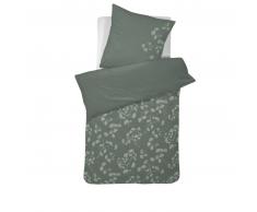 Cinderella Viridi Bettwäsche-Set aus Renforcé-Baumwolle - dark green - 135x200 / 80x80 cm