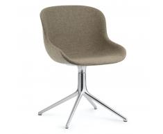 Normann Copenhagen Hyg gepolsterter Drehsessel - Synergy - H 84 x L 54 x D 55,5 cm - Sitzhöhe 46 cm