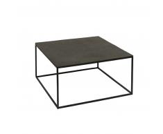 Lambert Dado Couchtisch - schwarz - Höhe 35 cm - 70x70 cm