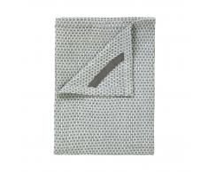 blomus RIDGE Geschirrtücher 2er Set - lily white/agave green - 2 Stück je 50x70 cm