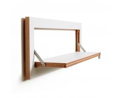 AMBIVALENZ Fläpps Regal lang - Weiß - H/B/T 27x80x17 cm