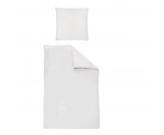 Irisette PARIS SATIN Bettwäsche-Set - silber - 140x200 / 70x90 cm (AT)