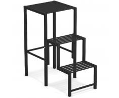 emu AERO Blumentreppe / Beistelltisch - schwarz - Höhe 64 x Breite 35 x Tiefe 32 cm