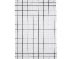 Södahl Minimal Geschirrtuch - weiss/schwarz - 50x70 cm