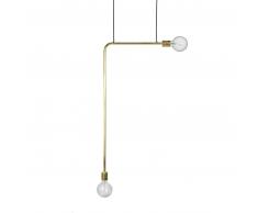 Serax KVG Essentials Nr. 18 Hängeleuchte - 04 - messing - 55 x 4 x 144 cm