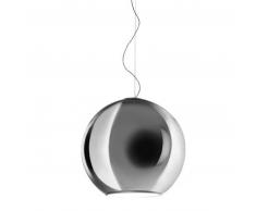 FontanaArte Globo di Luce Hängeleuchte - chrom - 30x29+250 cm
