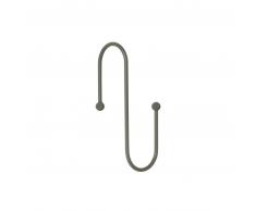 blomus CURL S Garderobenleiste - steel gray - 26 x 14 x 7 cm