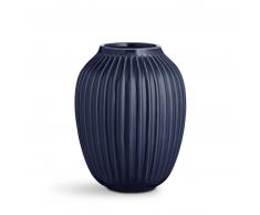 Kähler Hammershøi Vase gross - Indigo - Ø 19 cm - Höhe 25 cm