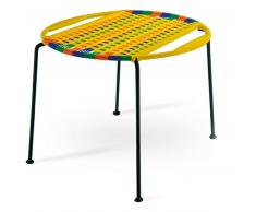 Remember TOGO Lounge-Tisch/Ottoman - yellow - Ø 43 cm - Höhe 35 cm