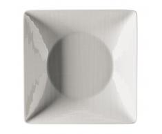 Rosenthal Mesh Teller quadratisch - weiss - 20x20 cm