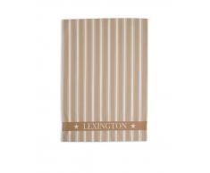 Lexington Striped Geschirrtuch - beige - 50x70 cm