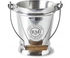 Rivièra Maison Fire Brigade Weinkühler S - silberfarben - 20x21x17,5 cm