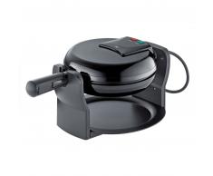 Cilio Waffeleisen drehbar - schwarz - Backfläche Ø 17 cm
