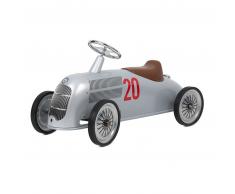 Baghera Licences Rider MERCEDES-BENZ W 25 Silberpfeil Rutschauto - silver - 90x38x41 cm